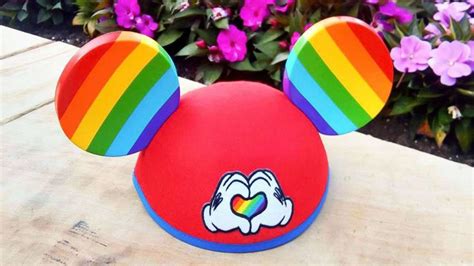 disney parks start selling rainbow mickey mouse ears ahead of pride month