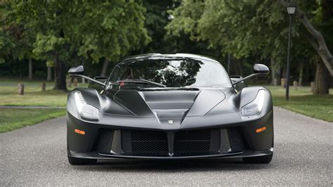 nero ds opaco ferrari laferrari bound  mecum auctions gtspirit