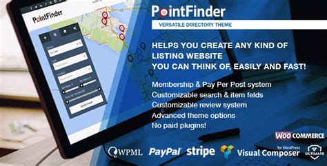 point finder  directory wordpress theme nulled
