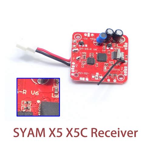 syma  xc xc  remote control drone accessory original receiver  version pcb circuit main