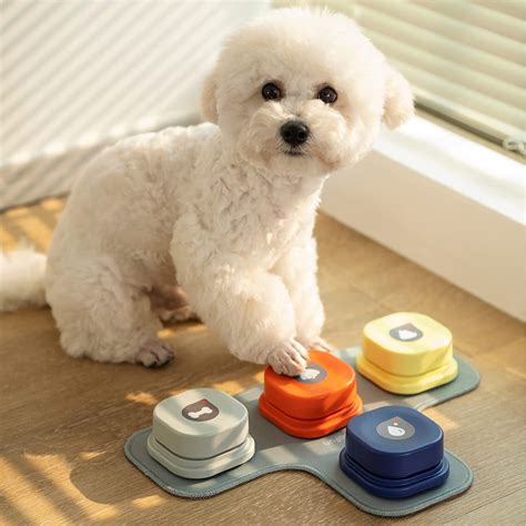 mewoofun dog buttons  communication recordable dog talking buttons