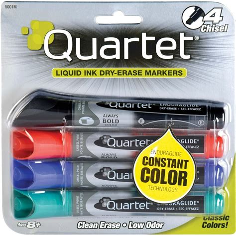 quartet enduraglide dry erase markers  set quantity walmartcom