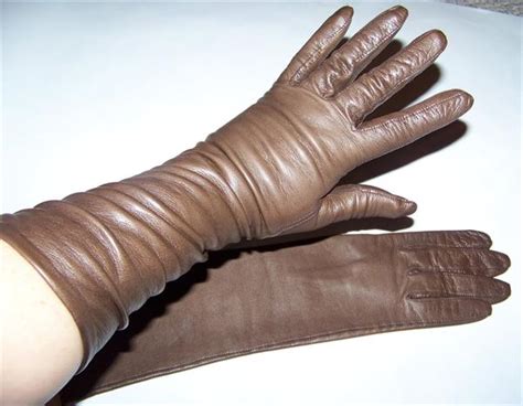 Leather Gloves Men Women Size 700 800 Mm Long
