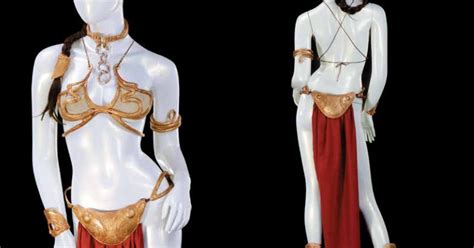 Princess Leia S Slave Costume Could Fetch 120 000 At Auction Cnet