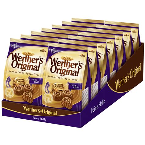 werthers original schokoladen spezialitaet feine helle  kaufen im world  sweets shop