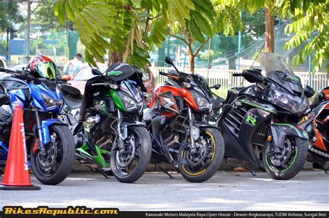 kawasaki motors malaysia raya open house bikes republic motorcycle news motorcycle