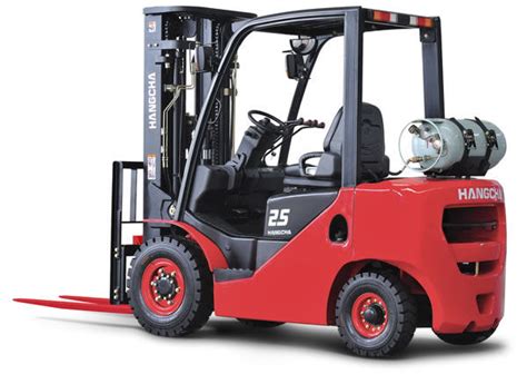 ton lpg forklift truck container factory high reach