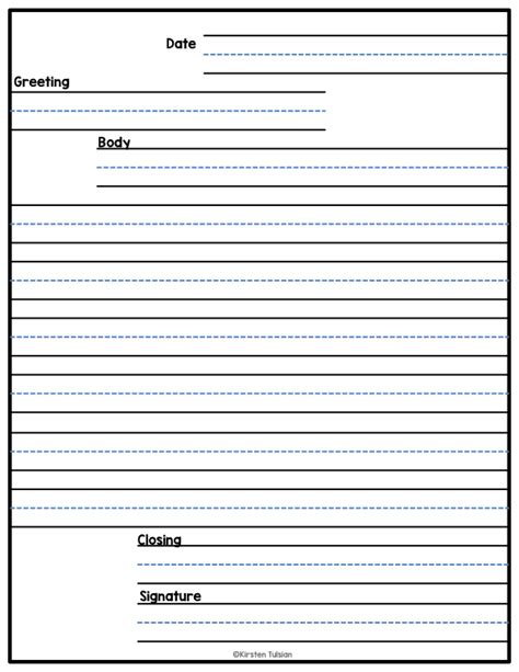 blank writing paper templates