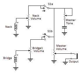 vintage gretsch wiring diagram  master volume