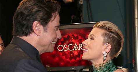 Scarlett Johansson Defend John Travolta