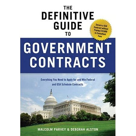 definitive guide  government contracts     apply   win