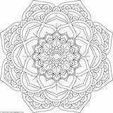 Mandala Mandalas Ausmalen Getcoloringpages Ausmalbilder Ausdrucken Malvorlagen Blumen Auswählen Vorlagen Coloringpages sketch template