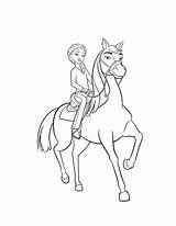 Spirit Coloring Pages Riding Getcolorings Kids sketch template
