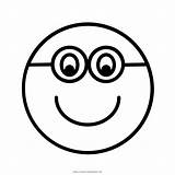 Coloring Nerd Pages Emoji Template sketch template
