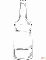 Alcohol Supercoloring sketch template