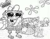 Spongebob Coloring Colouring Printable Pages Library Clipart Squarepants sketch template