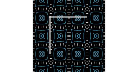 black white teal modern geometric pattern fabric zazzle