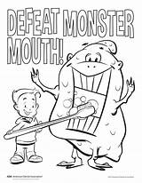Pediatric Defeat Month Getdrawings sketch template