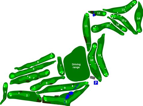 layout  guide castle park golf club