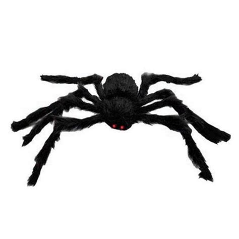 Ochine Halloween Giant Plush Spider Decorations 78 In Large Black