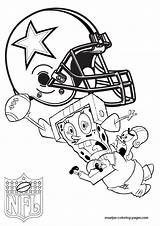 Coloring Pages Cowboys Football Nfl Cowboy Dallas Maatjes Via Popular sketch template