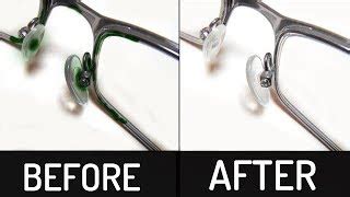 clean glasses nose pads howto disinfect
