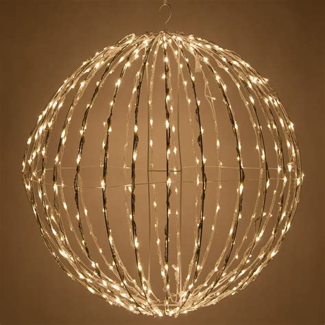 led light ball indooroutdoor christmas light balls light spheres outdoorsphere light fold