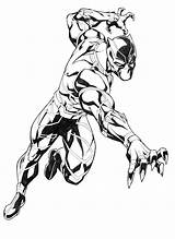 Panther Marvel Coloring Carlosgomezartist Deviantart Pages Drawing Avengers sketch template