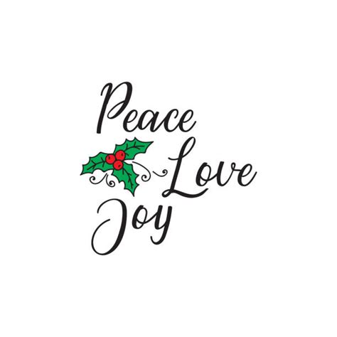 Love Joy Peace Illustrations Royalty Free Vector Graphics