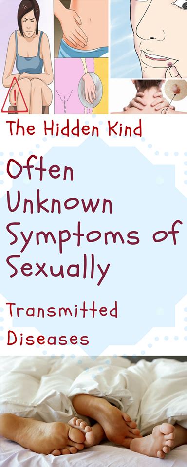 the hidden and often unknown symptoms of sexually