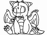 Dragon Chibi Lineart Line Cliparts Clipart Library Deviantart Group Designs Attribution Forget Link Don sketch template