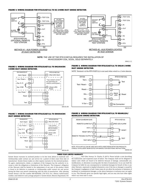 system sensor duct detector dhacdc wiring diagram