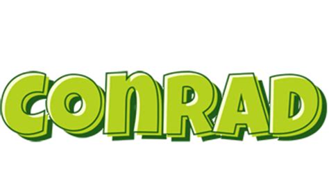 conrad logo  logo generator smoothie summer birthday kiddo colors style
