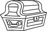 Treasure Chest Box Clipart Coloring Ship Sunken Pirate Clipartmag Pages Drawing sketch template