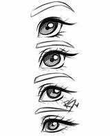 Drawing Eyes Eye Lorre Christina Drawings Rawsueshii Scary Draw Girl Cartoon Manga Sketches Inspiring Realistic Desenho Demon Olho Esboço Visit sketch template