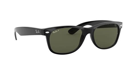 ray ban   wayfarer black polarized ikandi sunglasses