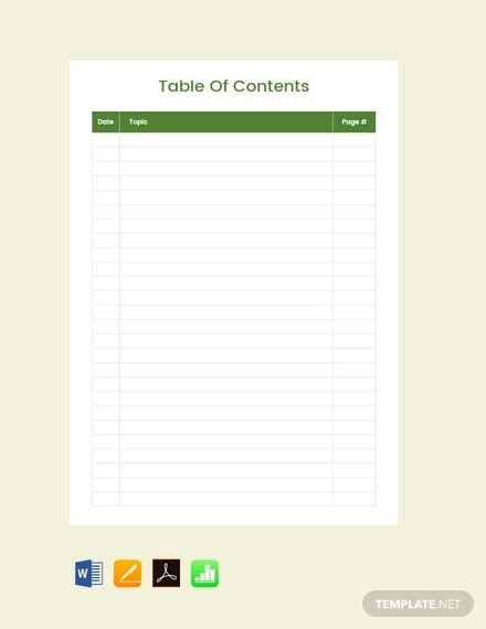 blank table templates   excel  premium templates