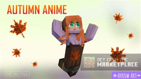 Autumn Anime Skin Pack Minecraft Marketplace Hd Skins