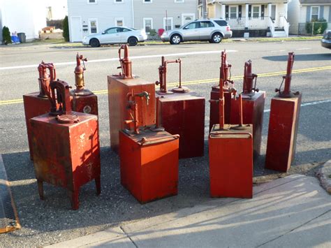 antique gas station oil pumps obnoxious antiques