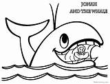 Jonah Whale Coloring Pages Mouth Printable Kids Whales Color sketch template