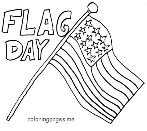 printable flag day coloring pages web  printable flag coloring