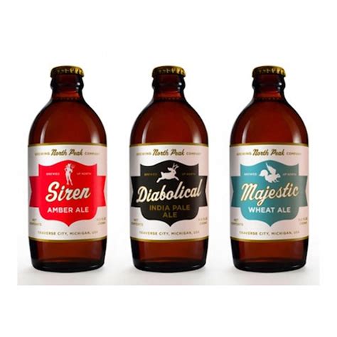 rocket  beer sales   colurful  metallic beer bottle labels