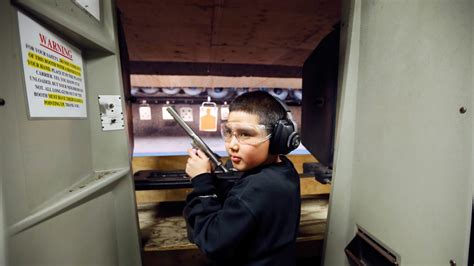 kids  young   learn  shoot automatic weapons