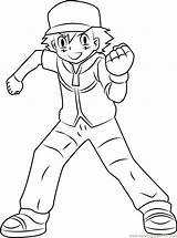 Ash Pokemon Coloring Pages Ketchum Characters Drawing Character Ball Colouring Color Printable Getdrawings Getcolorings Print sketch template