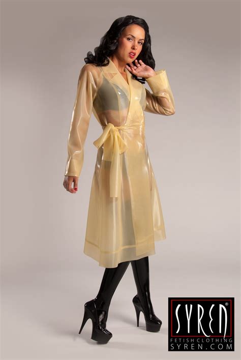 brand new latex trenchcoat choose from a variety of stunning colors and trims to make this