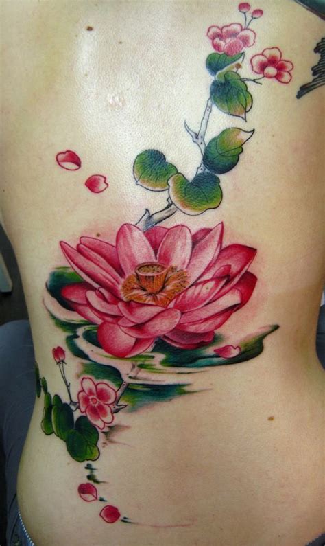 Lotus Flower Tattoo Tattoo Bouquet The Flora And The