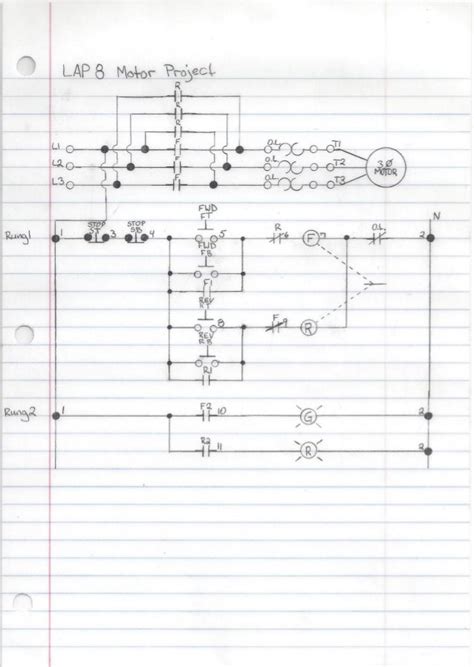 motor control wire diagram