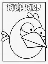 Pages Coloring Bird Angry Blue Kids Birds Print sketch template