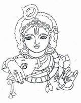 Krishna Vishnu Radha Narasimhar Ganesha Saraswati Indians Puranas Lakshmi Bhakti Shiva Palika Vrndavana Krishna1 sketch template