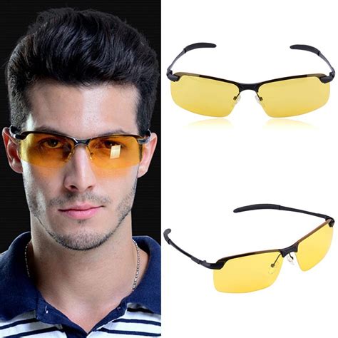 unisex anti blowout night vision polarized glasses driving glasses